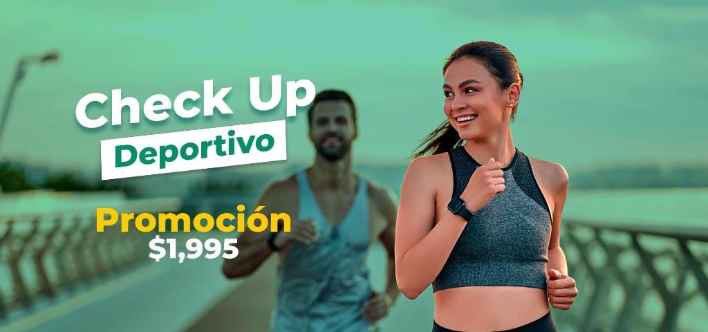 Check Up Deportivo — Promoción $1,995